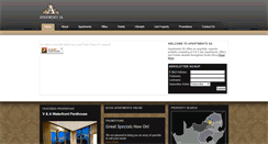 Desktop Screenshot of apartmentsa.co.za